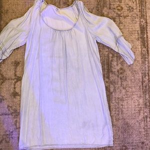 Denim Peekaboo Dress